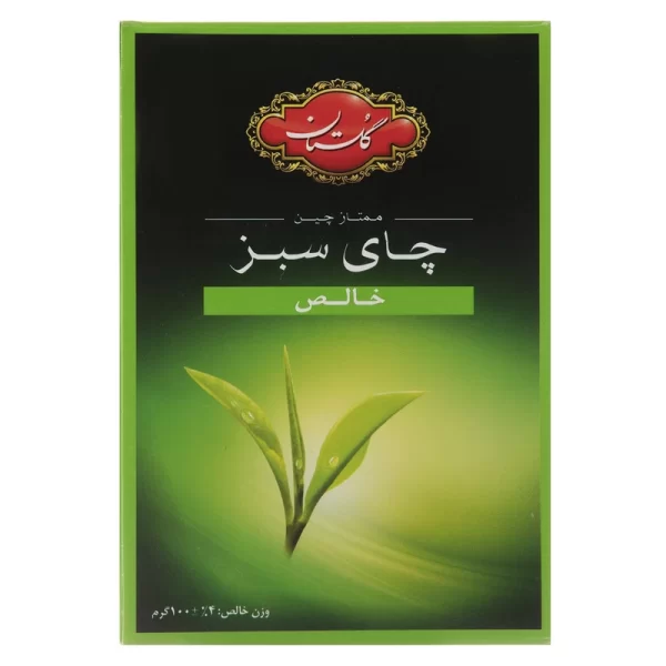 چای سبز دم کردنی 100 گرمی خالص گلستان