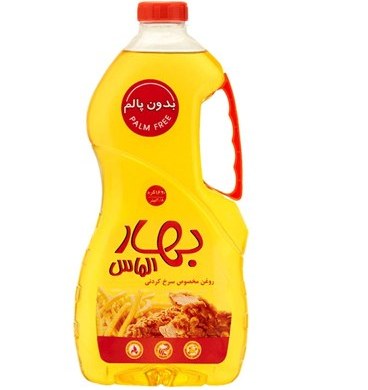 روغن سرخ کردنی 1800 گرمی بدون پالم بهار الماس