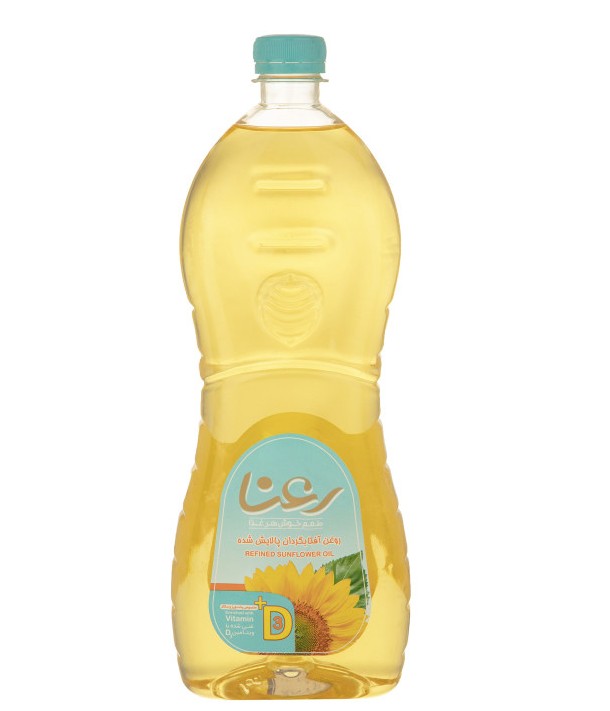 روغ مایع آفتابگردان پالایش شده 810 گرم رعنا