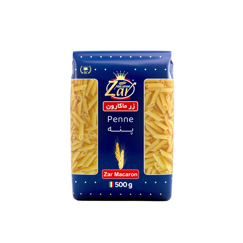 ماکارانی پنه 500 گرمی زرماکارون